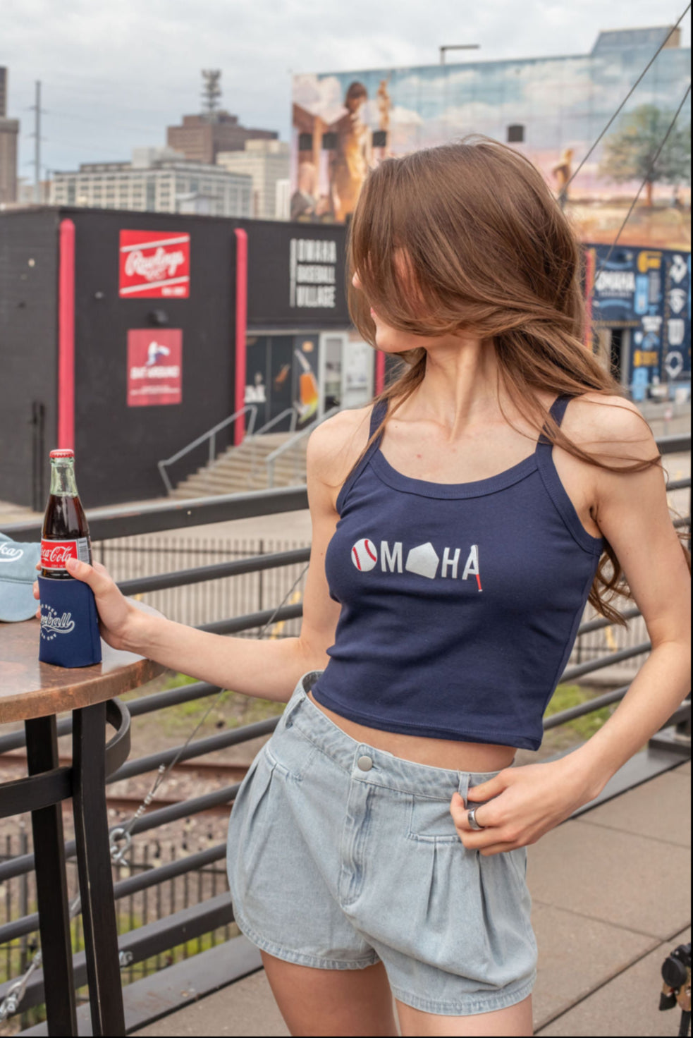 Omaha Crop Tank Top