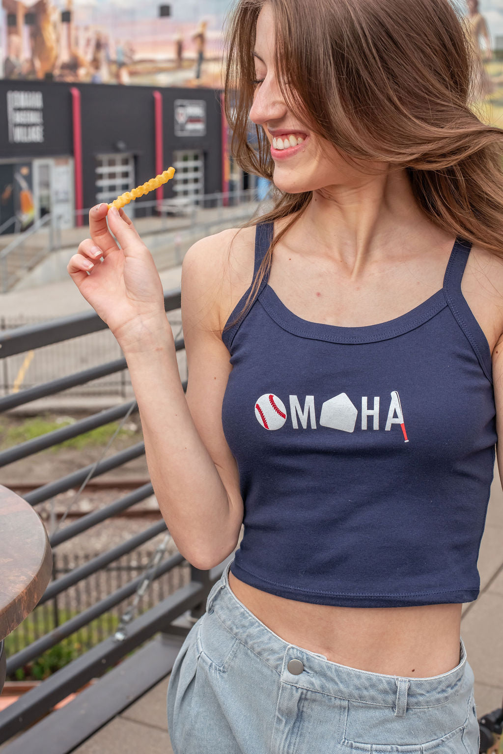 Omaha Crop Tank Top