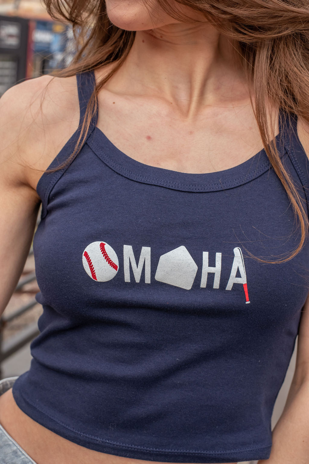 Omaha Crop Tank Top