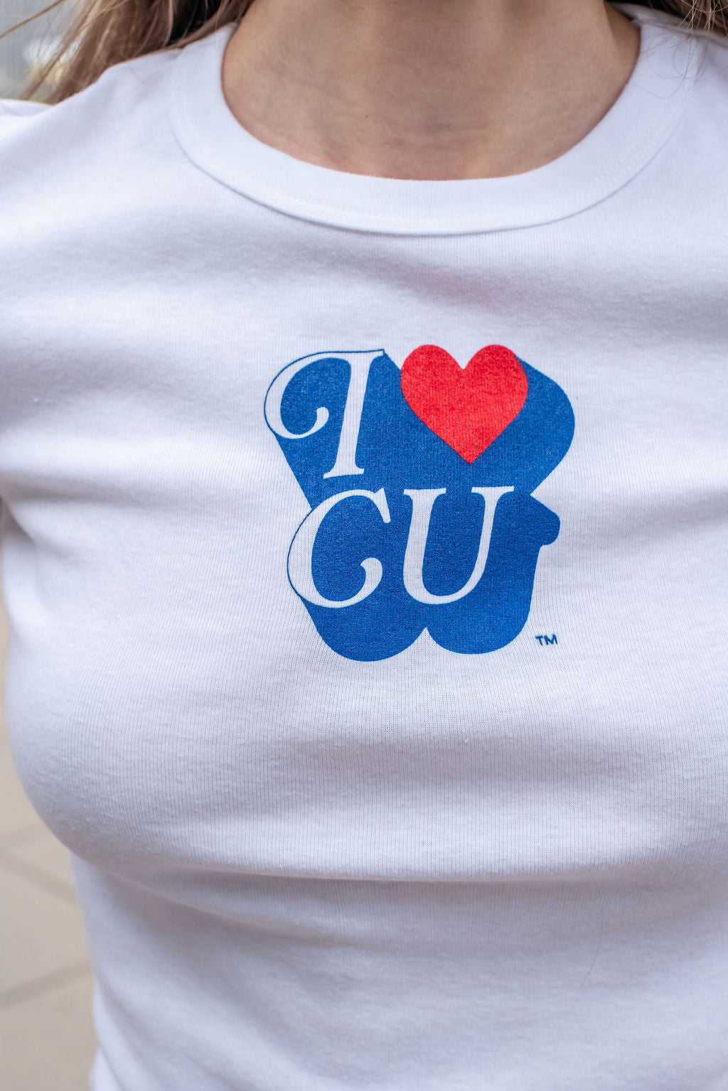 I Love CU Baby Tee