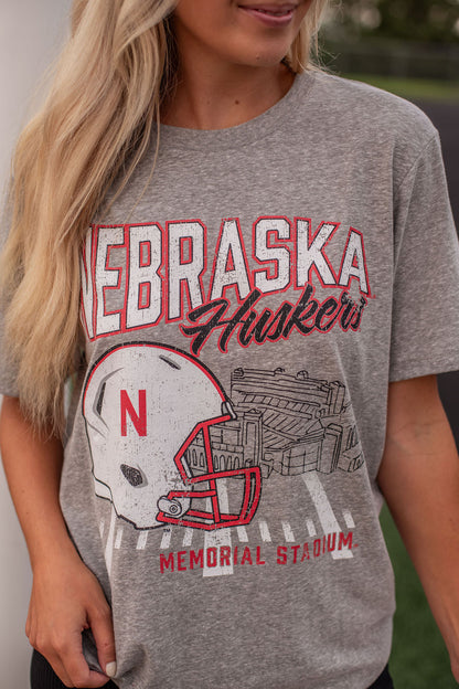 Nebraska Malone Oversized Band Tee