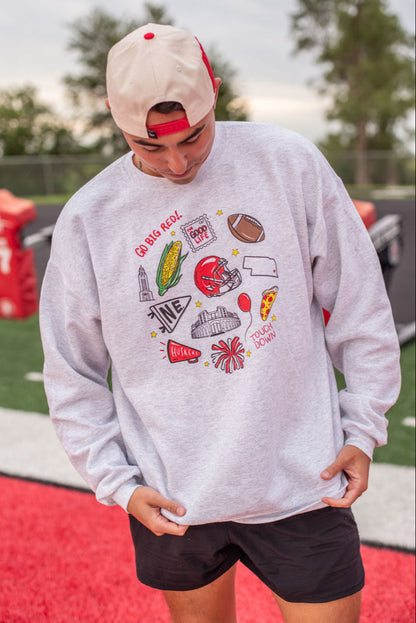 Nebraska Icons Sweatshirt