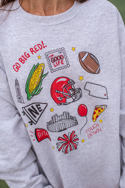 Nebraska Icons Sweatshirt