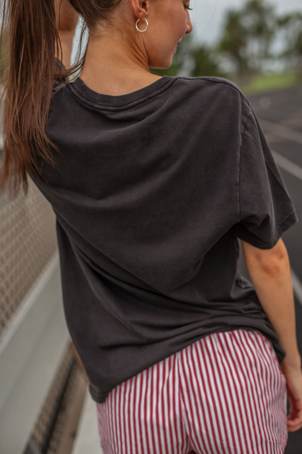 Nebraska Malone Oversized Band Tee