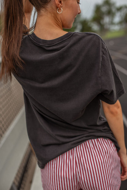 Nebraska Malone Oversized Band Tee