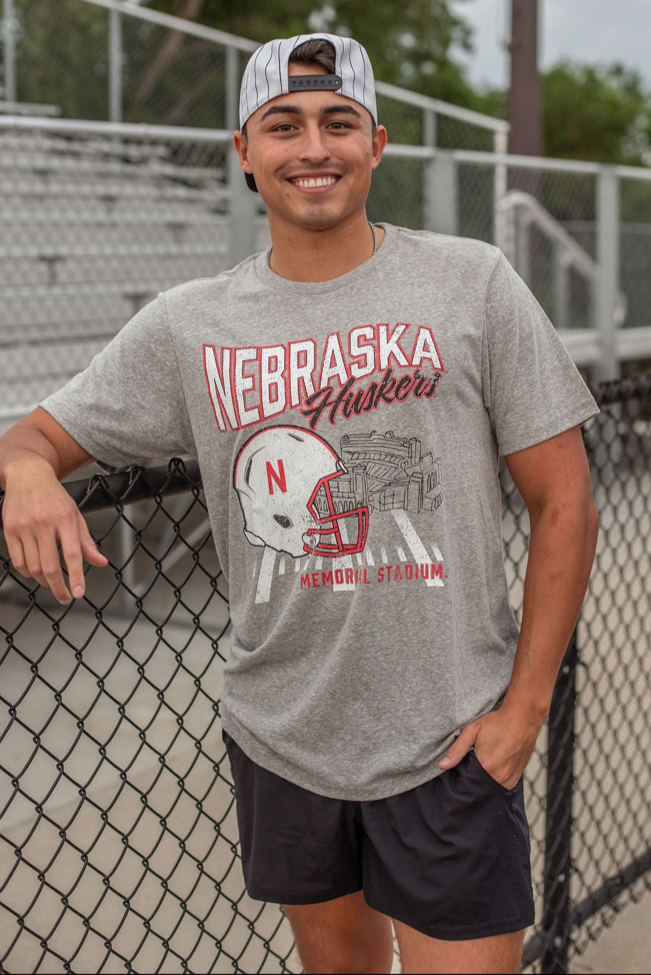 Nebraska Malone Oversized Band Tee
