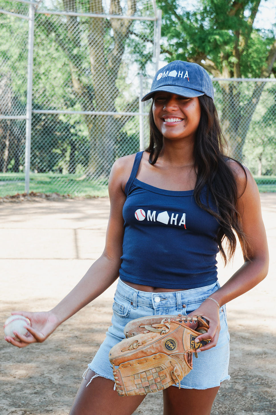 Omaha Crop Tank Top
