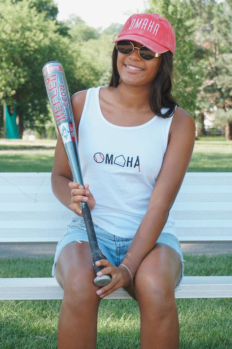 Omaha Baseball Tank Top
