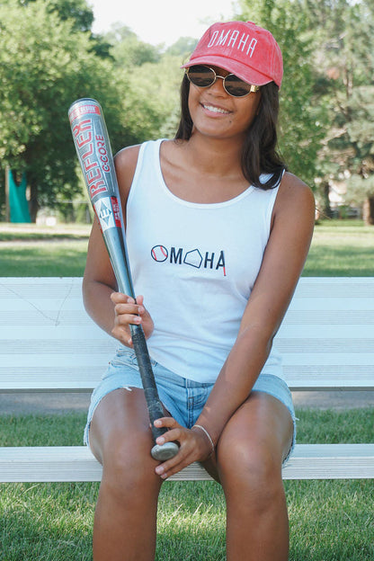 Omaha Baseball Tank Top
