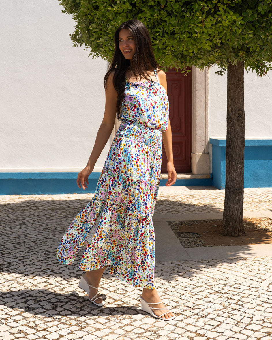 Charlie Skirt In Wildflower Patch