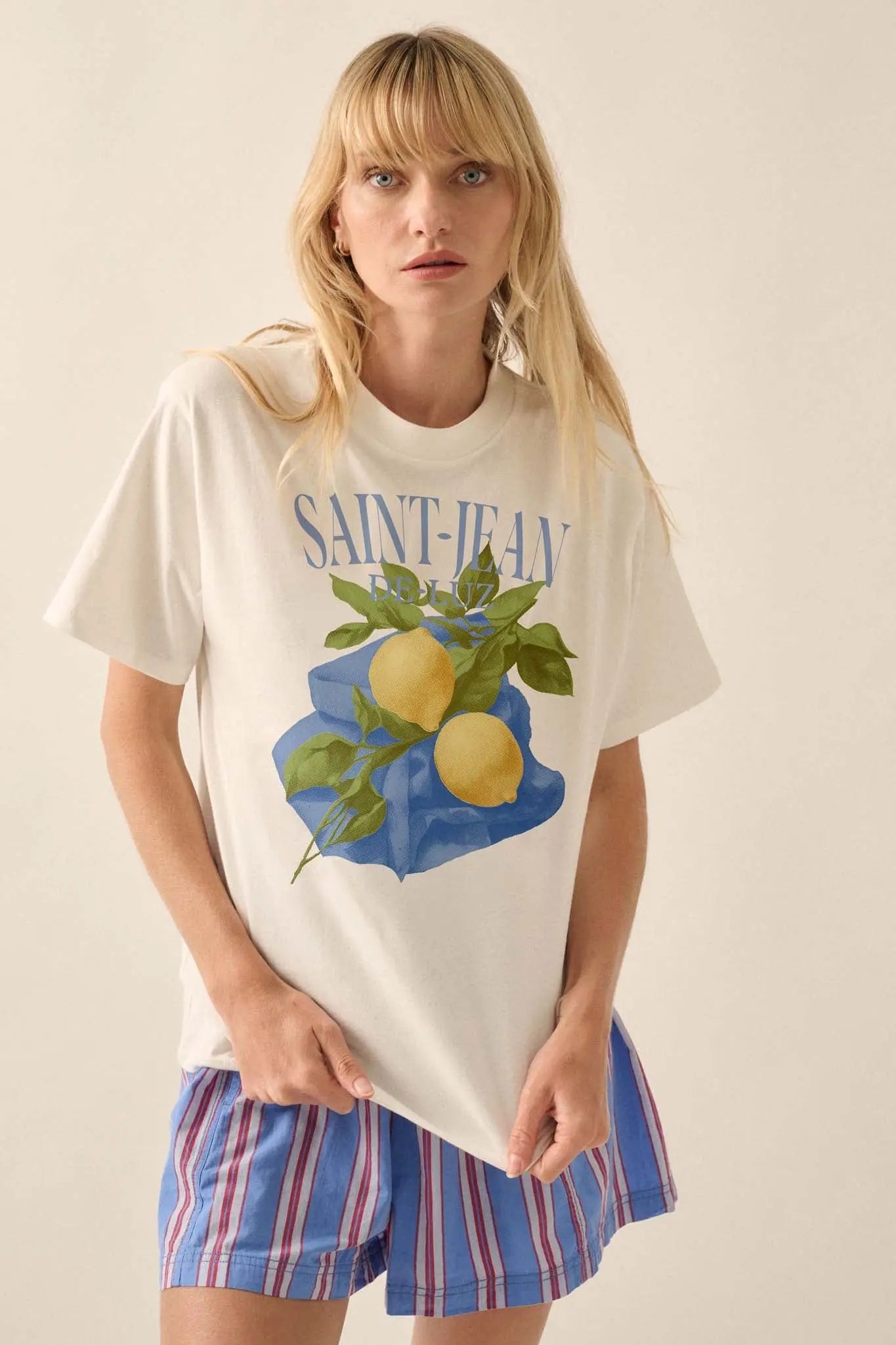 Saint-Jean-de-Luz Lemon Tree Graphic Tee