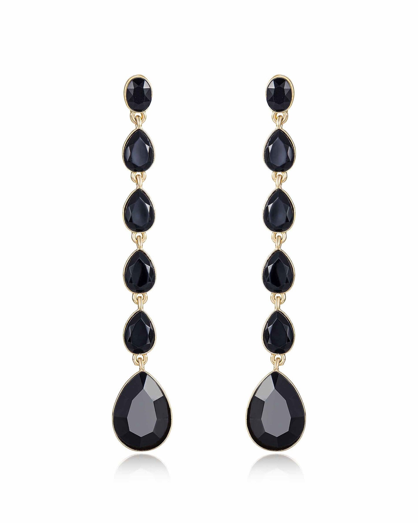 Crystallized Drop Earrings