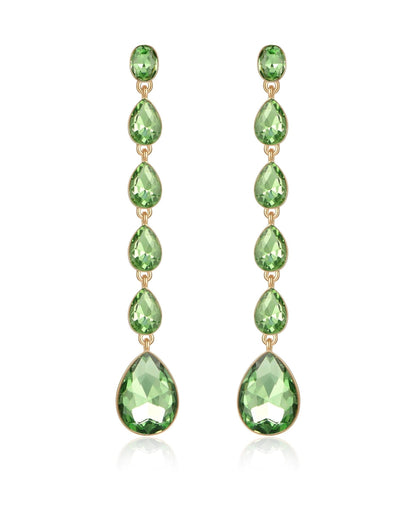 Crystallized Drop Earrings