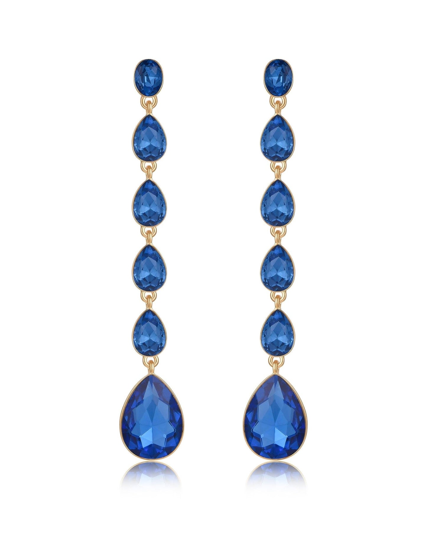 Crystallized Drop Earrings