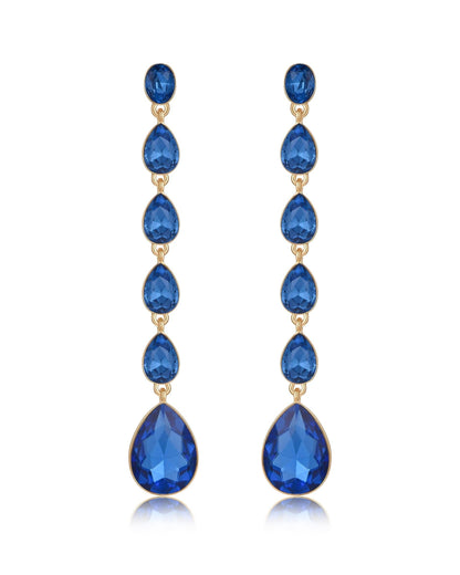 Crystallized Drop Earrings