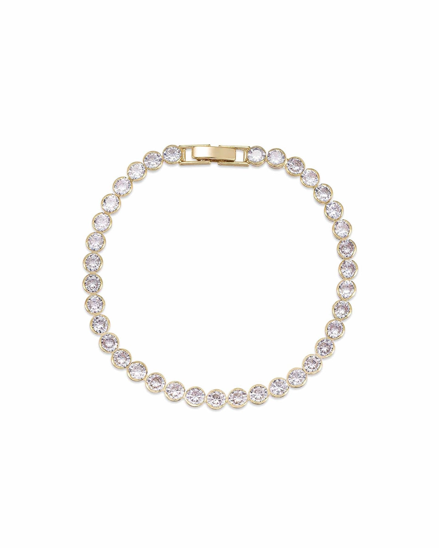 Crystal Chain Tennis Bracelet