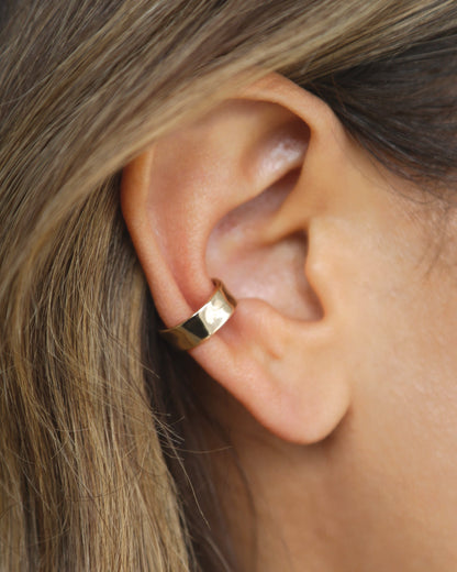 Classic Hammered Ear Cuff