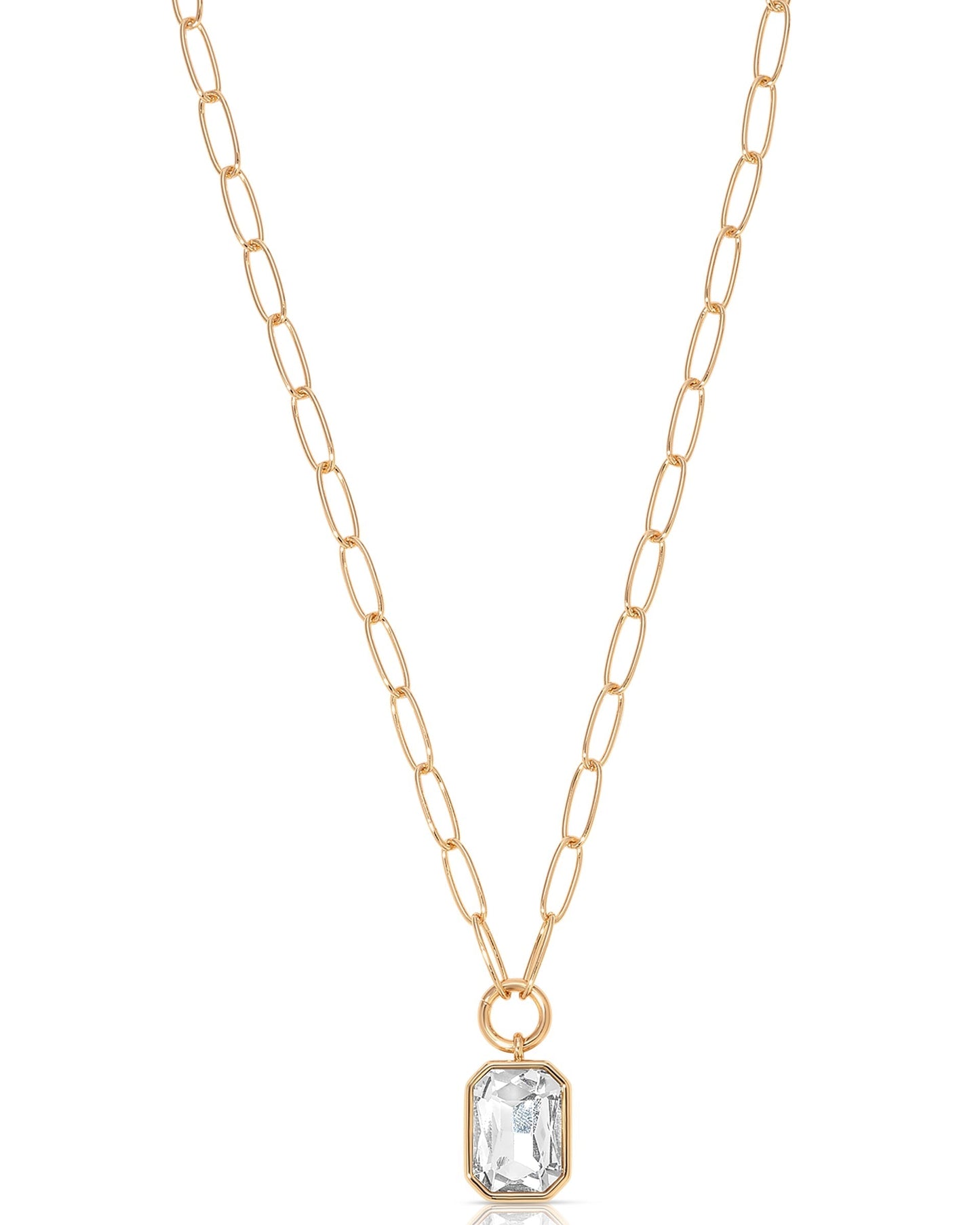 Deco Pendant Necklace