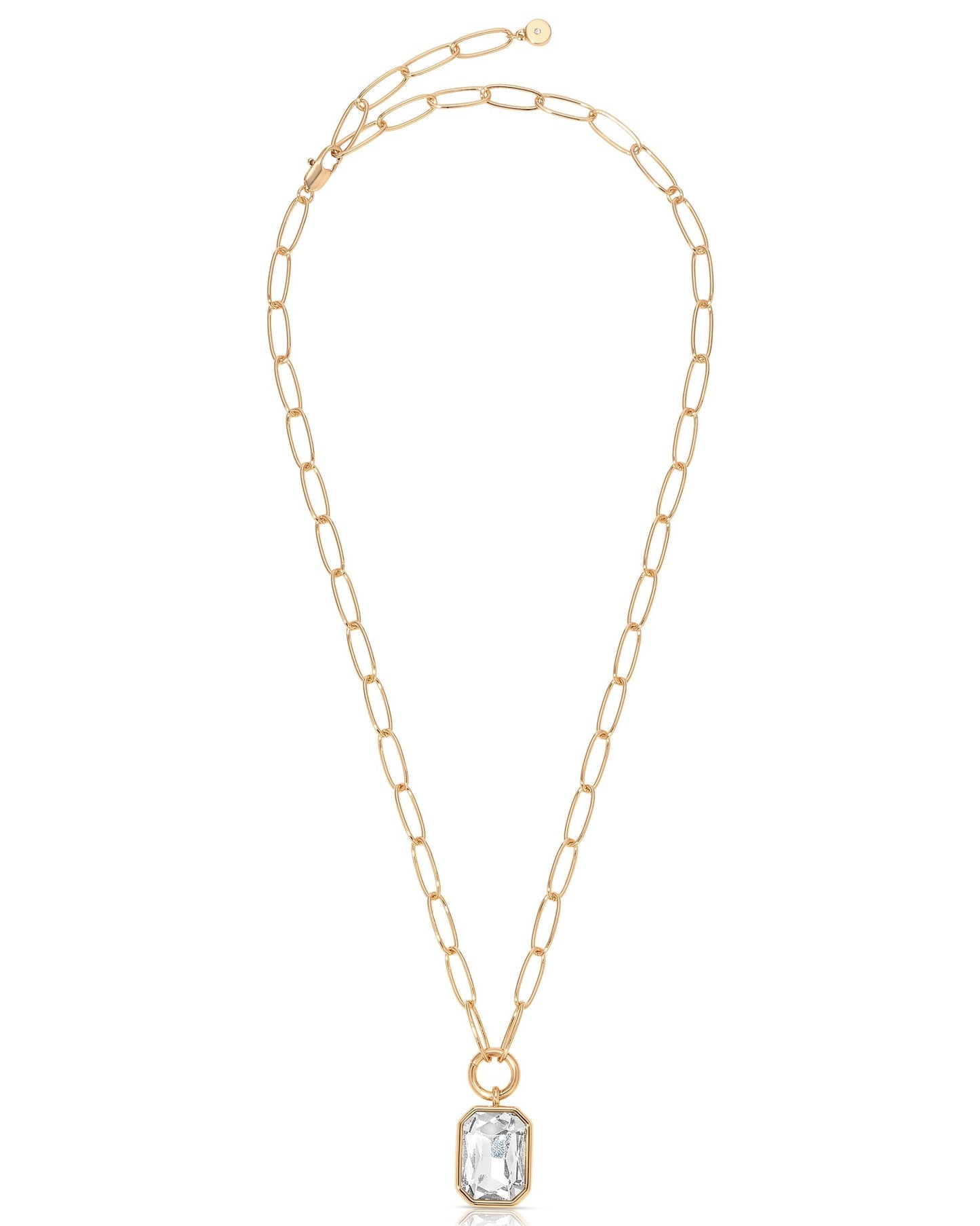 Deco Pendant Necklace