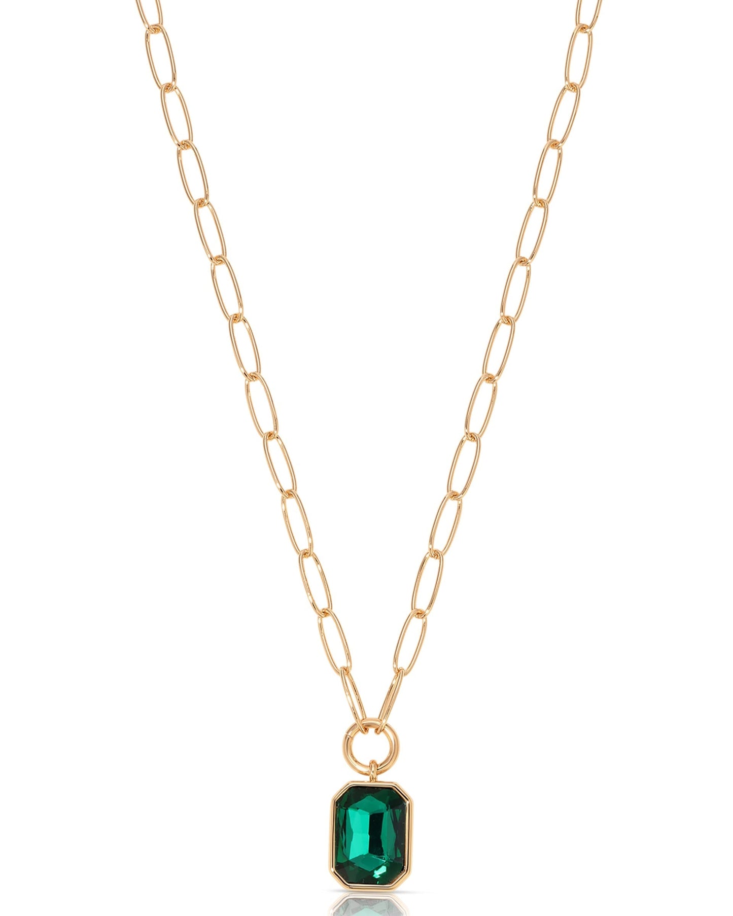 Deco Pendant Necklace
