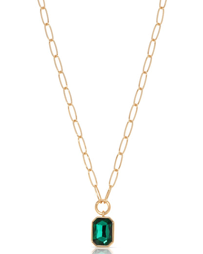 Deco Pendant Necklace