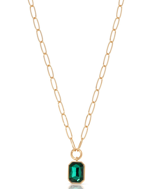 Deco Pendant Necklace
