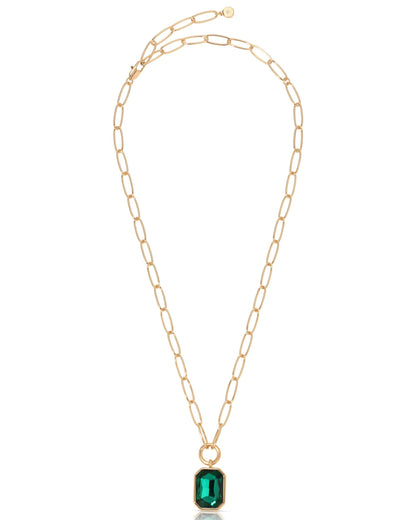 Deco Pendant Necklace