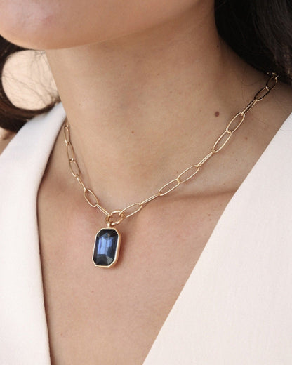 Deco Pendant Necklace
