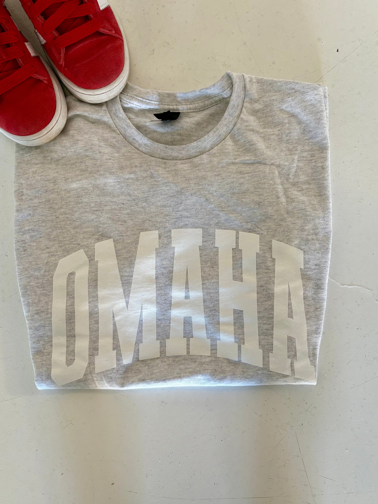 Grey Omaha Tee