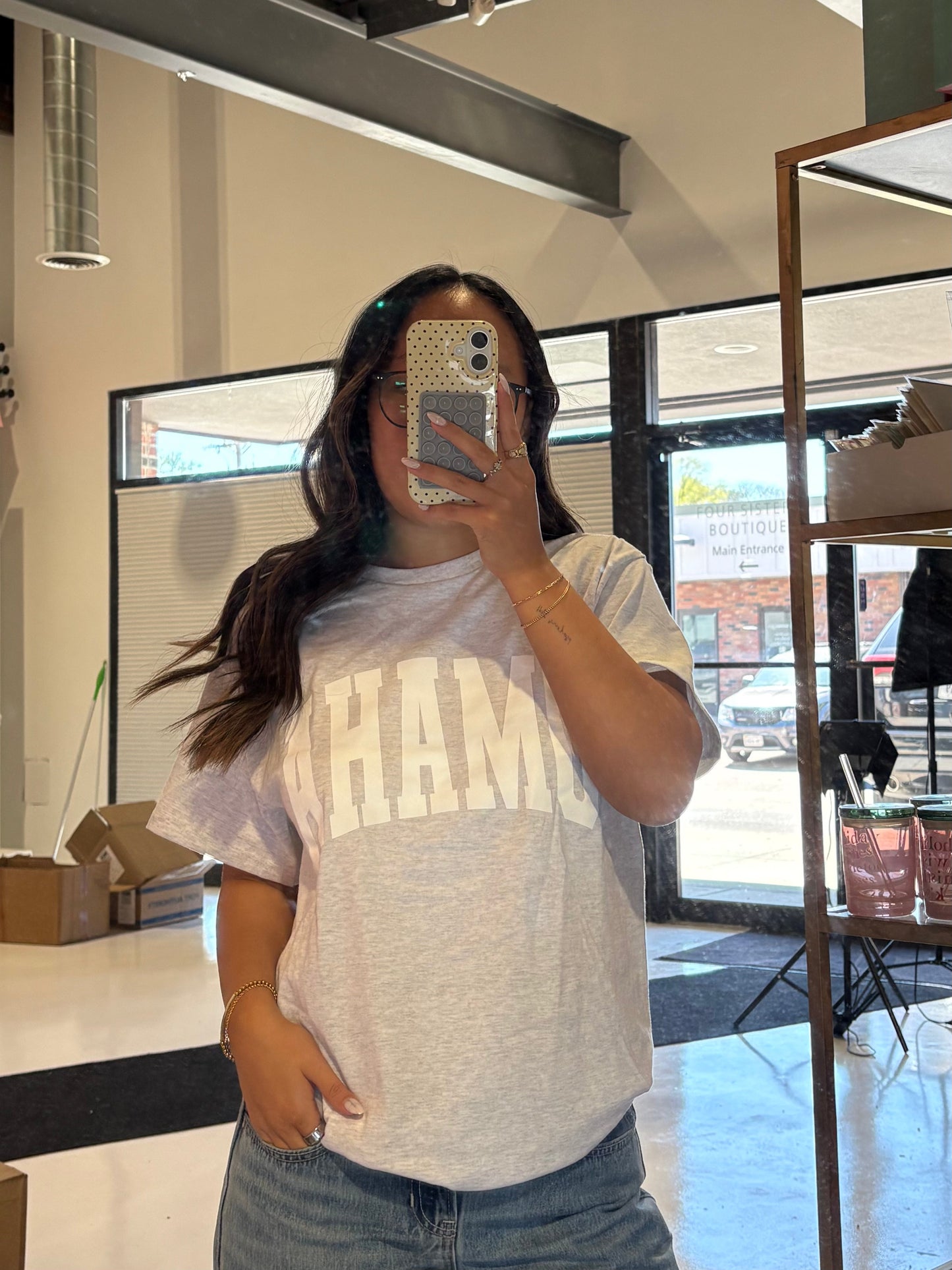 Grey Omaha Tee
