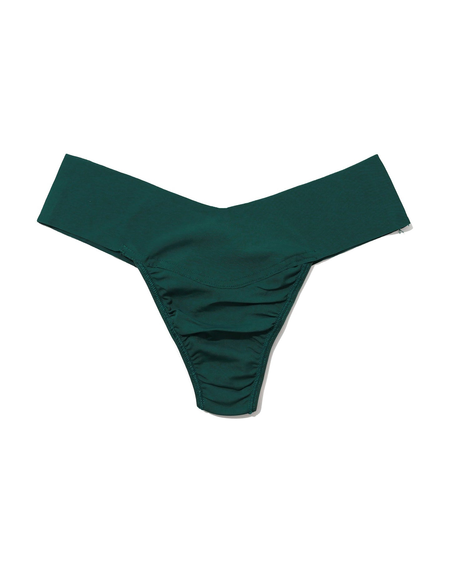 BreatheSoft® Natural Rise Thong Great Heights Green Sale