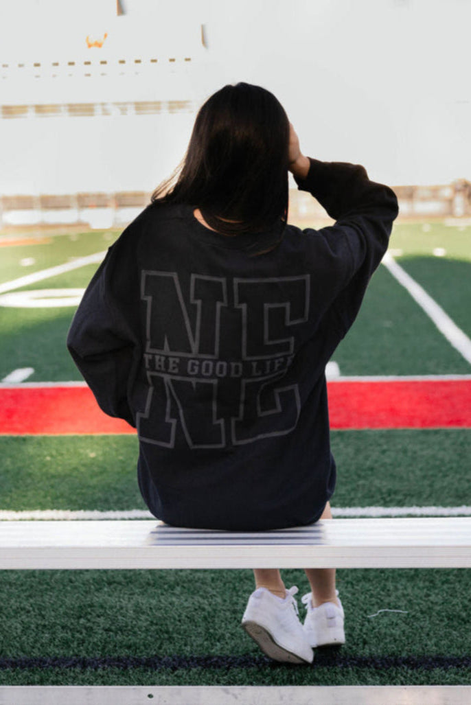 NE Crewneck Sweatshirt (Black)