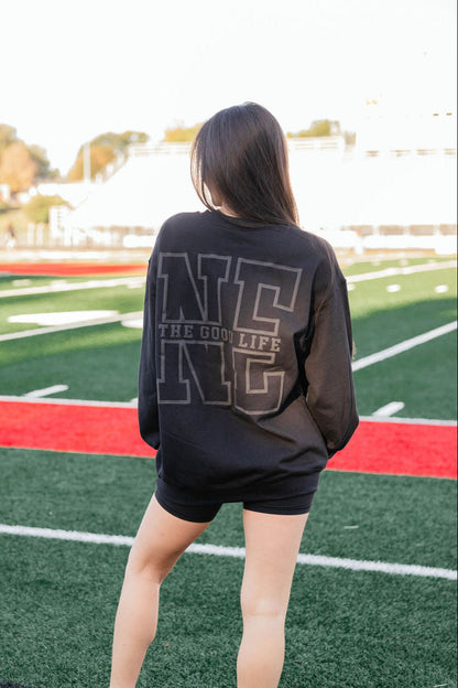 NE Crewneck Sweatshirt (Black)
