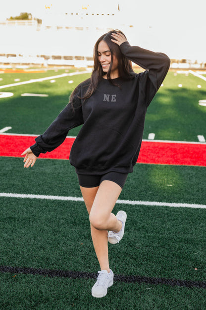 NE Crewneck Sweatshirt (Black)