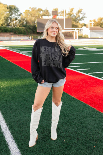 Nebraska Blackout Sweatshirt