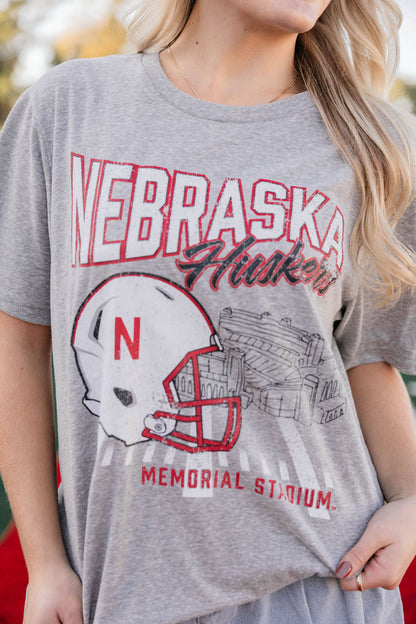Nebraska Malone Oversized Band Tee