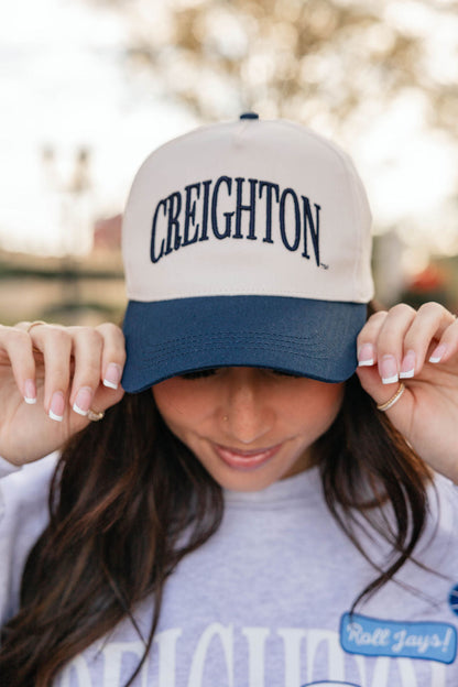 Navy Creighton Trucker Hat