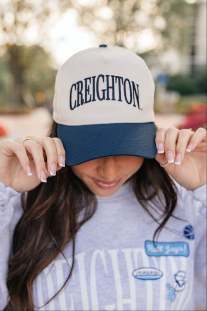 Navy Creighton Trucker Hat