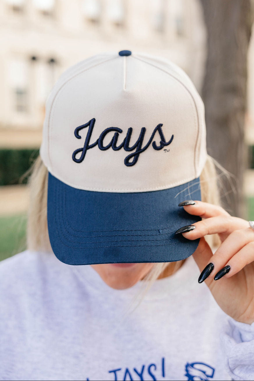 Navy Jays Trucker Hat
