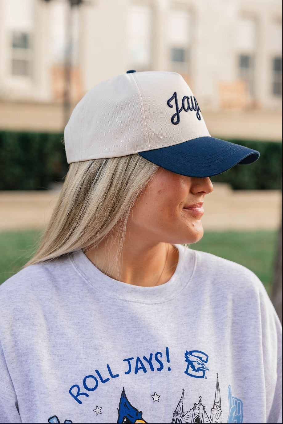 Navy Jays Trucker Hat