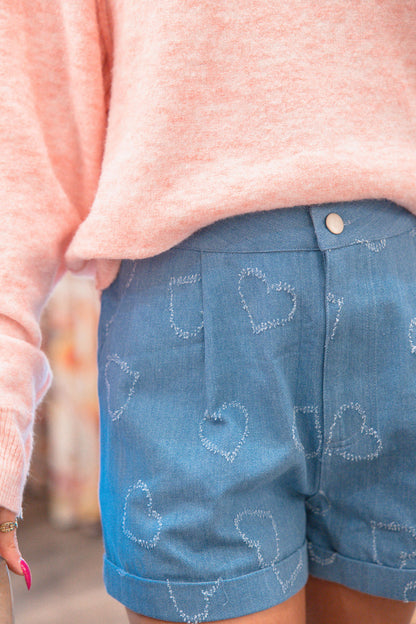Heartbreaker Denim Shorts