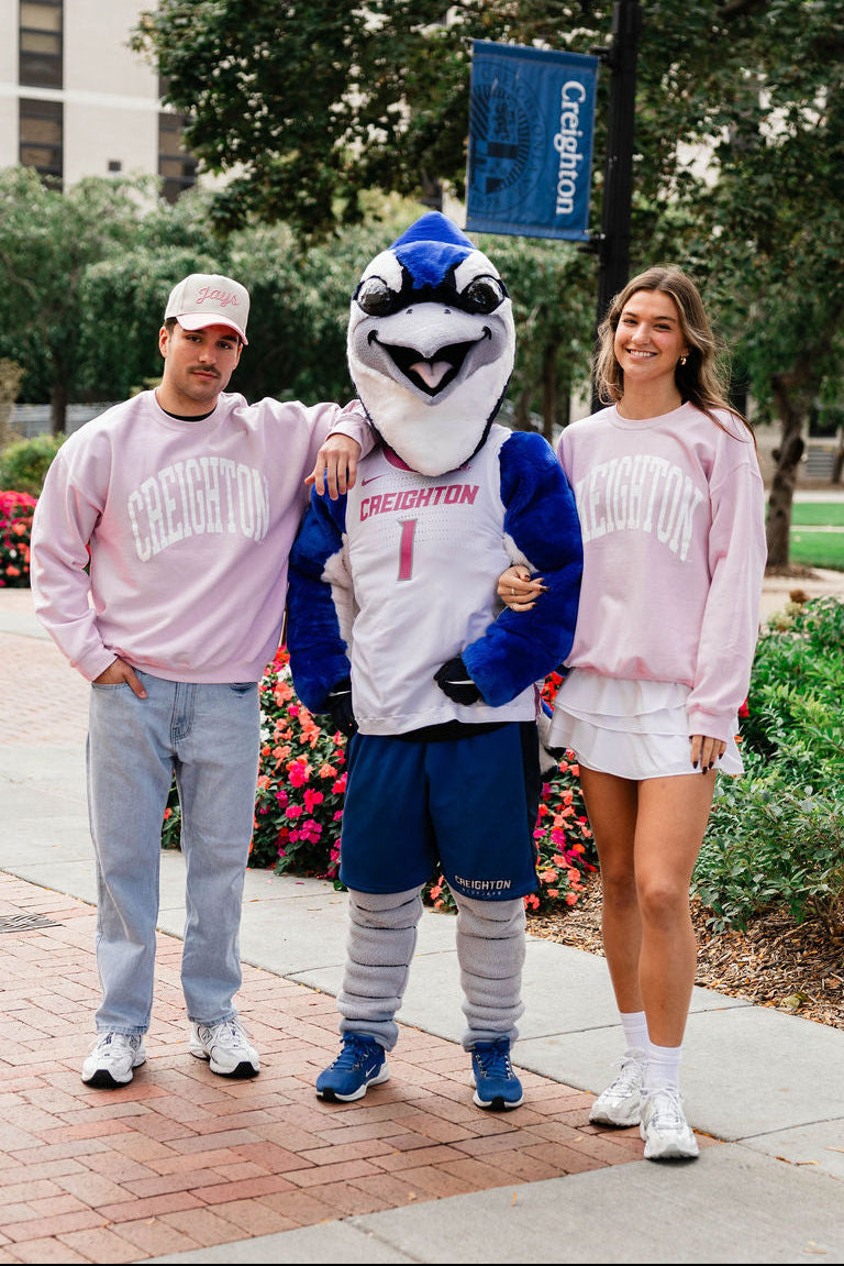 Pink Creighton Crewneck