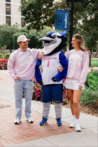 Pink Creighton Crewneck