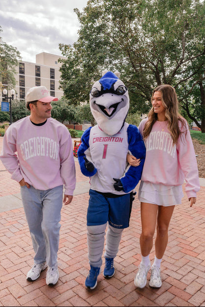 Pink Creighton Crewneck