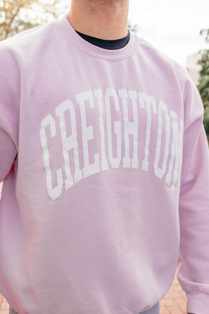 Pink Creighton Crewneck