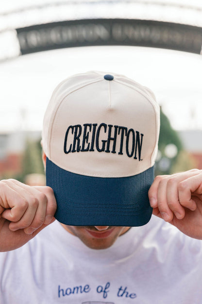 Navy Creighton Trucker Hat