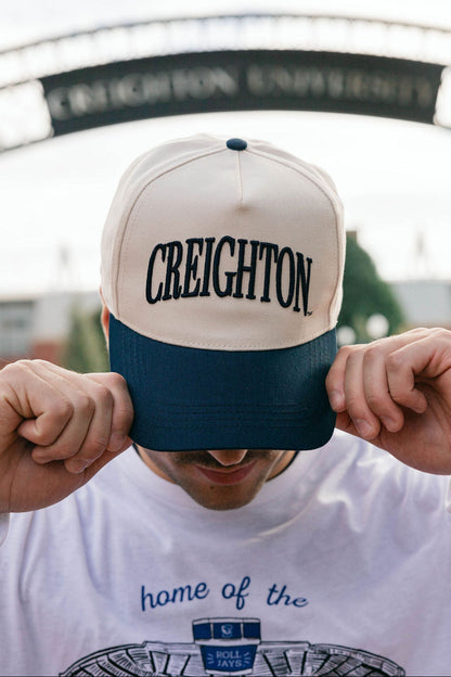 Navy Creighton Trucker Hat