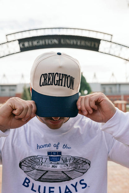 Navy Creighton Trucker Hat