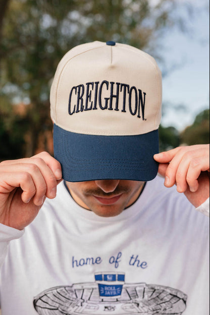 Navy Creighton Trucker Hat