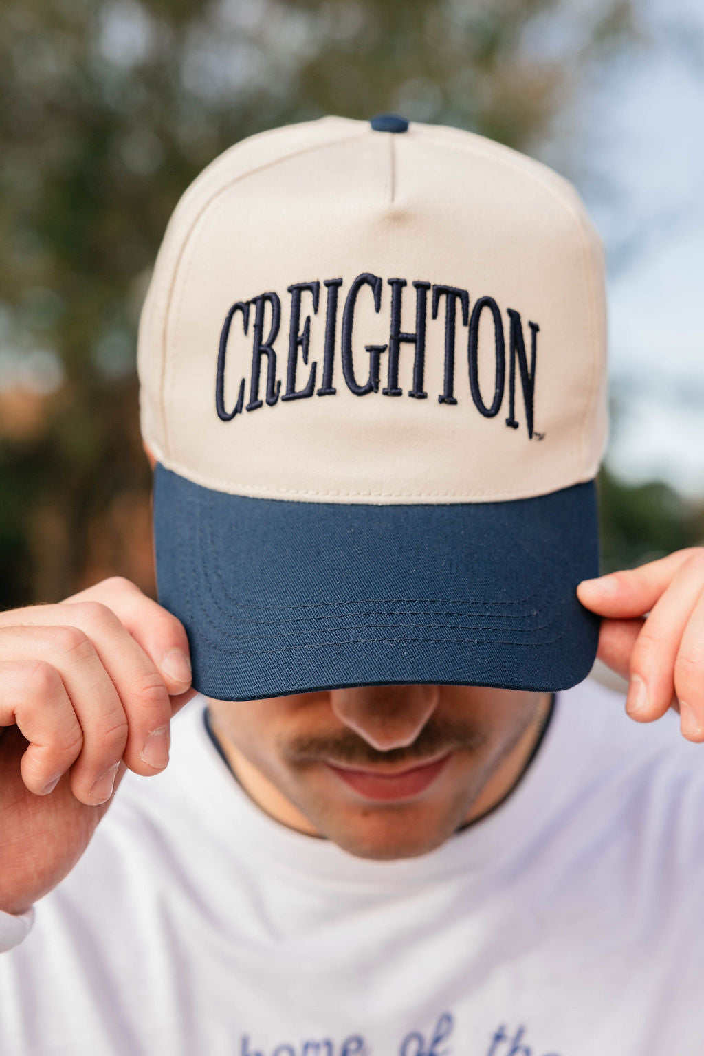 Navy Creighton Trucker Hat